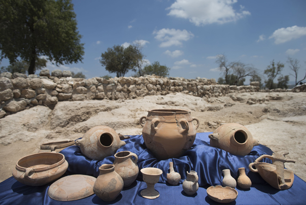 Pottery at King David's Palace