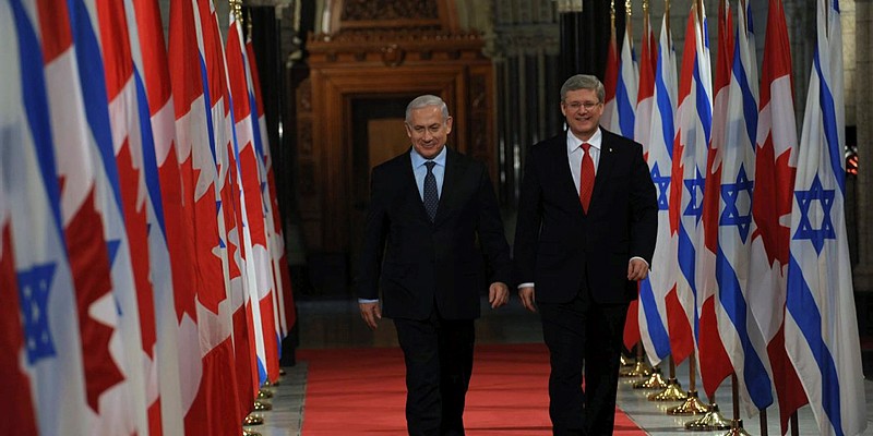 Netanyahu and Harper