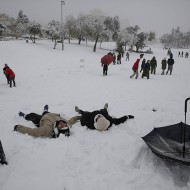 Snow in Jerusalem
