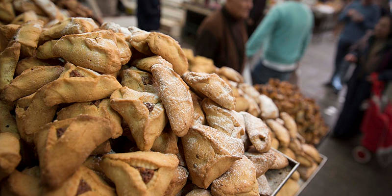 Purim at Mahane Yehuda, Jerusalem