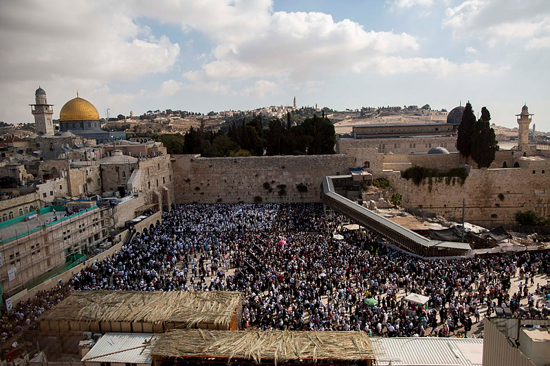 Birkat Kohanim at Western Wall