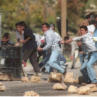 rock-throwing