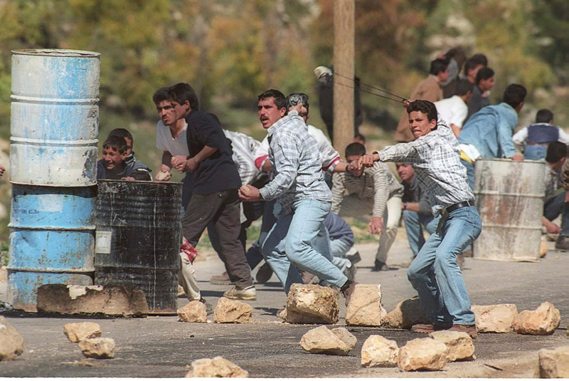 rock-throwing