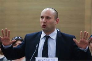 Ecconomics Minister Naftali Bennett