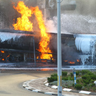 ashdod attacked by rocket