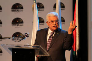 PA Head Abbas at a conference. (Photo: Issam Rimawi/Flash90)