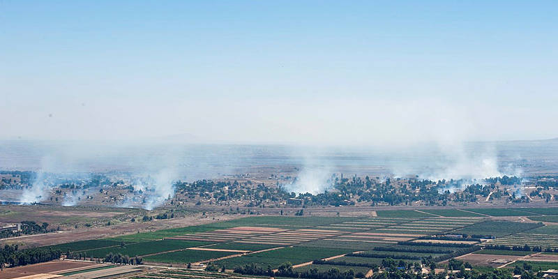 Fighting at Syrian border