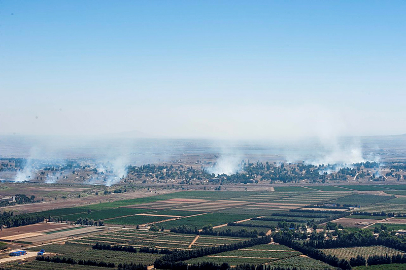 Fighting at Syrian border