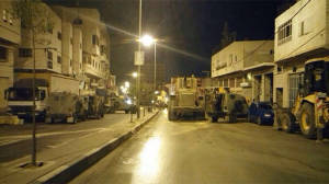 Police forces acting to arrest the two Hamas abductors. (Photo: IDF spokesman)