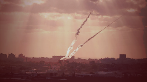 Rockets fired at Israel from Gaza. (Photo: IDF)