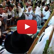 Celebration of Sukkot in Israel