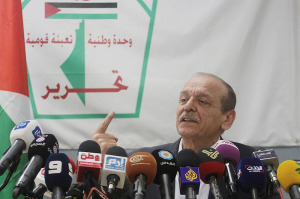 Secretary General of the Council of the PLO Yasser Abed Rabbo. (Photo: Issam Rimawi/Flash90)