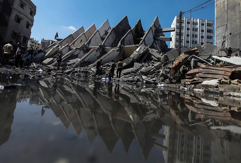 Gaza destruction