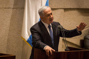 PM Netanyahu. (Photo: Hadas Parush/Flash90)