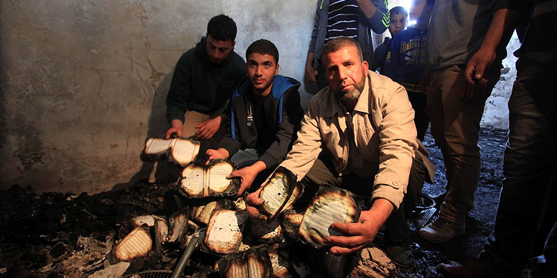 Burned Koran