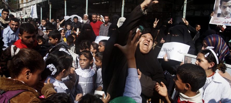 Palestinian Arabs celebrate terror attack