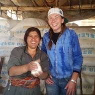 Gill Rosenberg with the Kurds