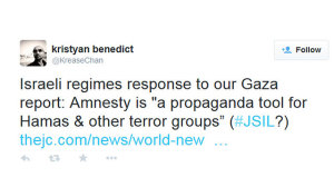 Amnesty tweet
