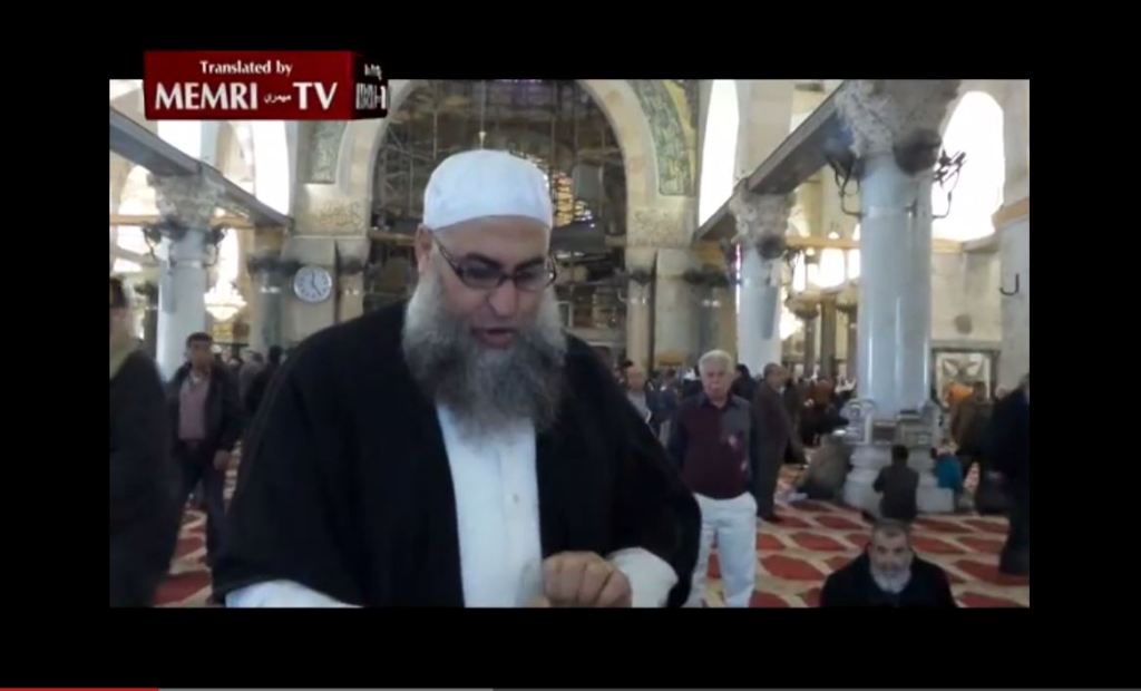 Sheik Omar Abu Sara calls for slaughter of the Jews