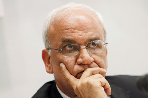 Chief Palestinian negotiator Saeb Erekat (Photo: Miriam Alster/Flash90)