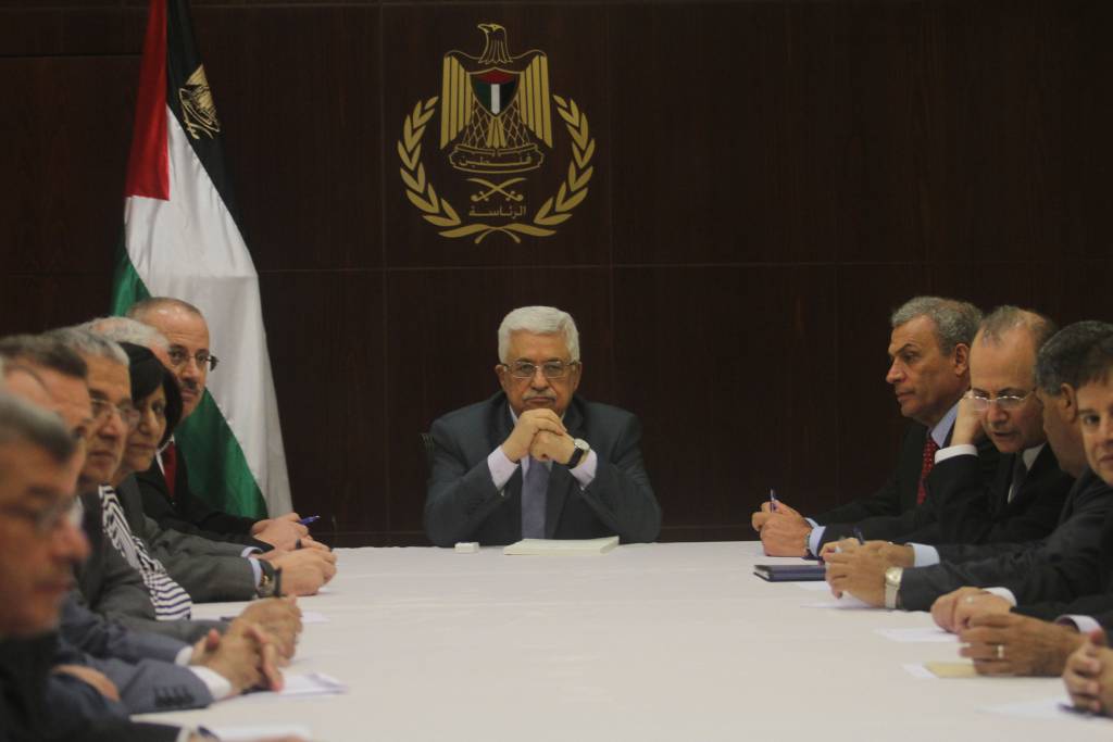 Palestinian cabinet meeting