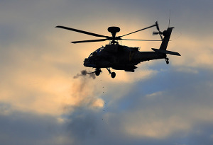 An IAF helicopter in action. (Photo: IAF)