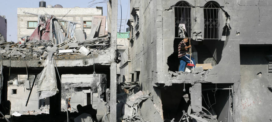 Destruction in Gaza