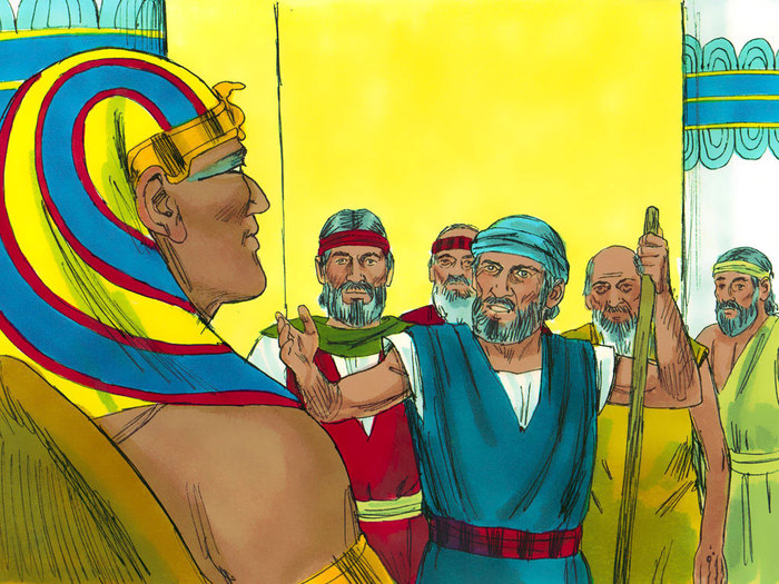 pharaoh and moses