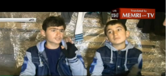 Yazidi boys
