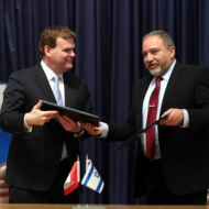 FM Liberman meets with Canadian FM Baird