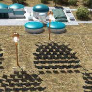 Solar field.