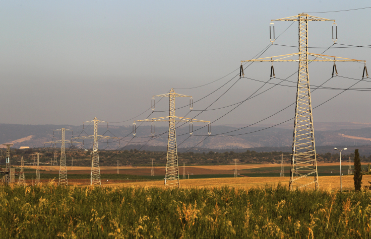 The Israel Electric Corporation is limiting the flow of electricity to the Palestinian Authority. (Photo by: Nati Shohat/Flash 90)