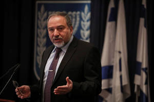 FM Liberman. (Photo: Hadas Parush/Flash90)