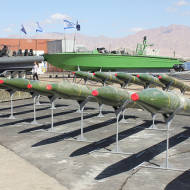 M-302 rockets sent by Iran and intercepted by the IDF in 2014. (IDF)
