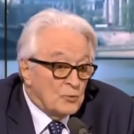 French Socialist politician and former Foreign Minister, Roland Dumas. (Youtube screenshot)