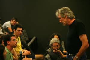 A pre-BDS Roger Waters in Jerusalem, 2009. (Lior Mizrahi/Flash90)