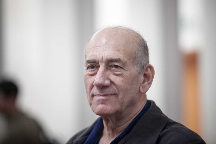 Former Israeli Prime Minister Ehud Olmert. (Noam Moskowitz)