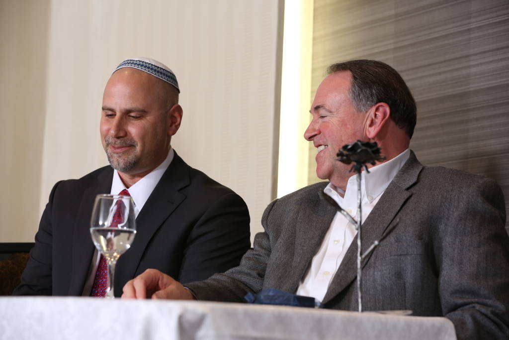 Mike Huckabee and David Zeit