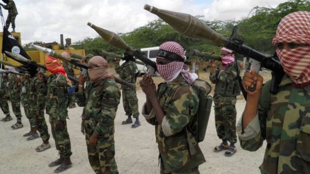 Al-Shabab terrorists in Somalia. (Photo: PressTV)