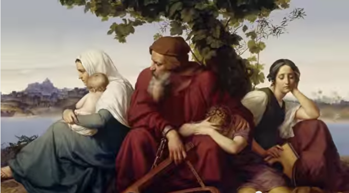 By The Rivers Of Babylon. (Bible Lands Museum)