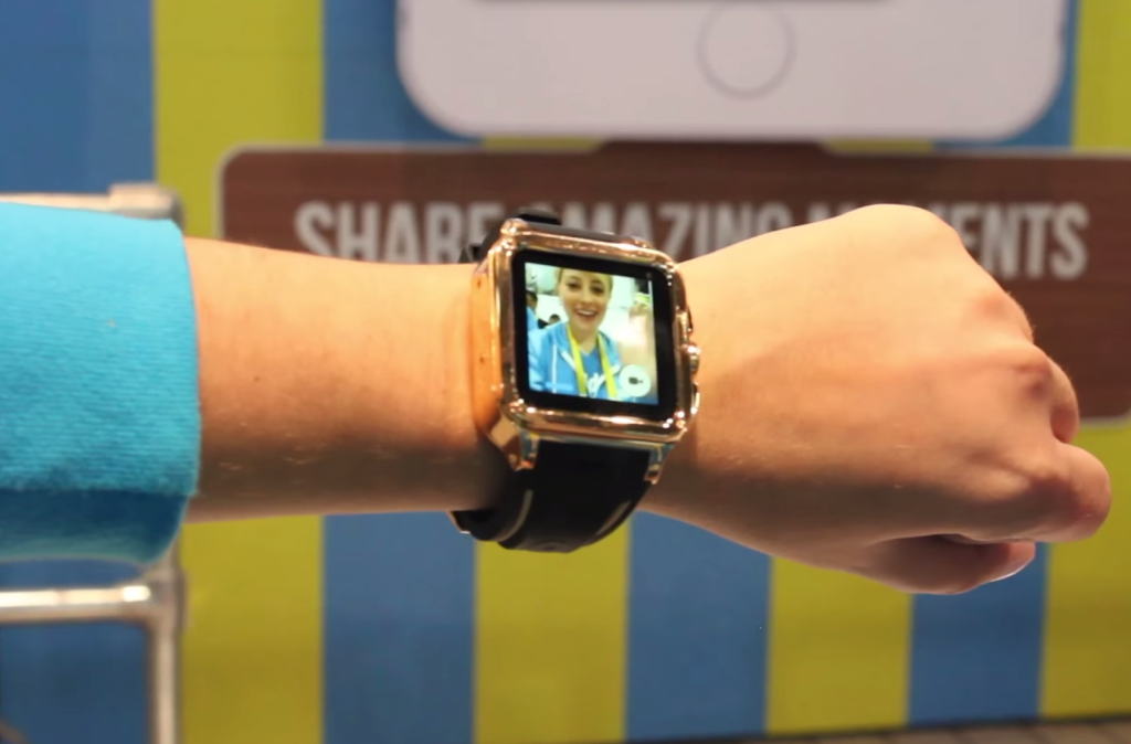 Send video from your wristwatch! (Photo: Glide)