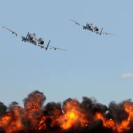 Fighter jets carrying out an airstrike. (Photo: shutterstock)