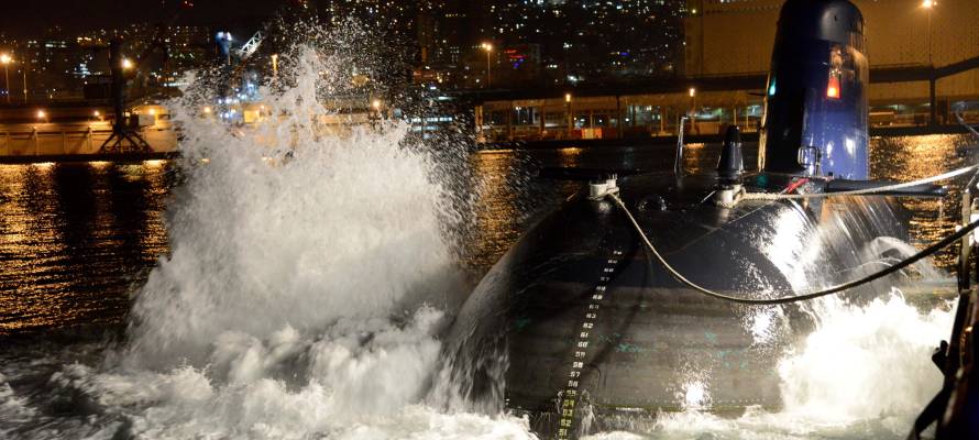 Israeli submarine. (IDF)