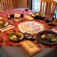 seder table