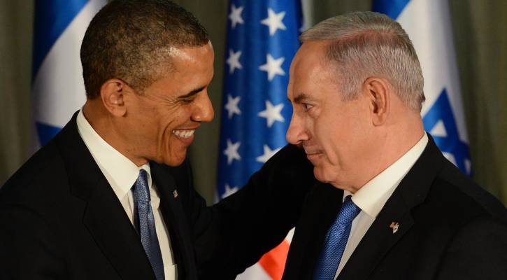Israel's Prime Minister Benjamin Netanyahu holds a joint press conference with US President Barack Obama at PM Netanyahu's residence in Jerusalem in March 2013. (Kobi Gideon/GPO/FLASH90)