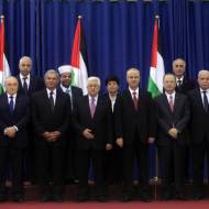 Palestinian unity government members. (Issam RImawi/FLASH90)