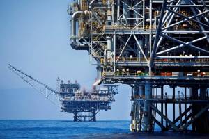 Israel gas rig