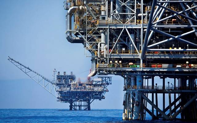 Israel gas rig