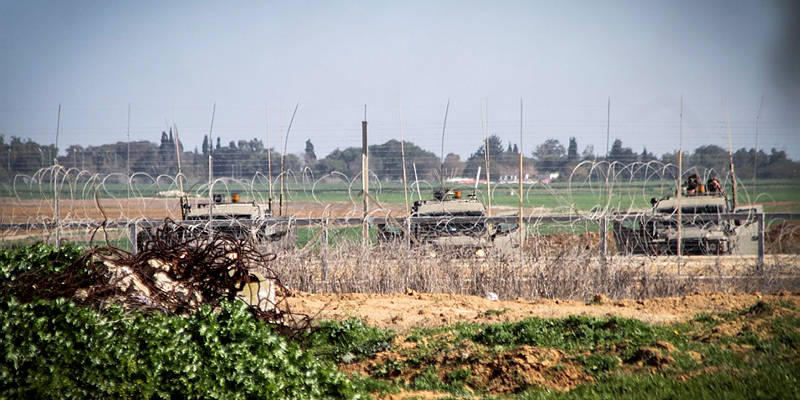 IDF Gaza border
