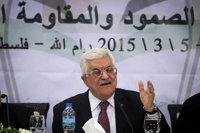Palestinian Authority President Mahmoud Abbas